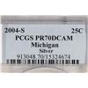 Image 3 : 2004-S SILVER MICHIGAN QUARTER PCGS PR70 DCAM