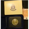Image 2 : 1871-1971 British Columbia encased Dollar in original box of issue. Brilliant Uncirculated.