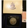 Image 1 : 1871-1971 British Columbia encased Dollar in original box of issue. Brilliant Uncirculated.