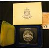 Image 1 : 1972 Canada "Voyageur" Prooflike Dollar in original box of issue.