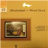 Image 2 : 2002 Mississippi Waterfowl Stamp $10.00, Mint Condition in plastic sleeve with literature, unsigned.