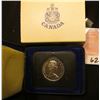 Image 2 : 1972 Canada "Voyageur" Prooflike Dollar in original box of issue.