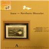 Image 2 : 2002  Iowa Waterfowl Stamp $8.50, Mint Condition in plastic sleeve with literature, unsigned. Depict