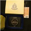 Image 1 : 1972 Canada "Voyageur" Prooflike Dollar in original box of issue.