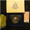 Image 2 : 1972 Canada "Voyageur" Prooflike Dollar in original box of issue.