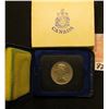 Image 2 : 1972 Canada "Voyageur" Prooflike Dollar in original box of issue.
