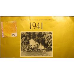 1941 World War II 50th Anniversary Commemorative Series U.S.P.S. commemorative Sheet of .29c Stamps 