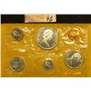 Image 2 : 1867-1967 Canada "Confederation" Uncirculated Coin Mint Set in original cellophane and envelope as i
