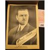 Image 4 : 1930 era Post Card Album with Fighter Pilots depicted with autographs "Les As De L'Aviation Francais