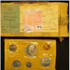 Image 2 : 1867-1967 Canada "Confederation" Uncirculated Coin Mint Set in original cellophane, envelope, and sh