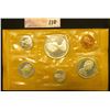Image 2 : 1966 Canada Uncirculated Coin Mint Set in original cellophane and envelope as issued. Includes Cent 