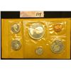 Image 2 : 1966 Canada Uncirculated Coin Mint Set in original cellophane and envelope as issued. Includes Cent 