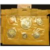 Image 1 : 1966 Canada Uncirculated Coin Mint Set in original cellophane, envelope, and shipping box as issued.