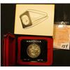 Image 1 : 1870-1970 Manitoba, Canada Cased Commemorative Dollar in original holder.