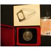 Image 2 : 1870-1970 Manitoba, Canada Cased Commemorative Dollar in original holder.