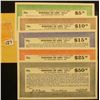 Image 1 : $5, $10, $15, $25, & $50 "United States of America - State of New Jersey Borough of Lodi County of B