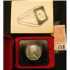 Image 2 : 1870-1970 Manitoba, Canada Cased Commemorative Dollar in original holder.
