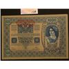 Image 1 : 1902 Hungary 1000 Korona Bank note, Near CU.