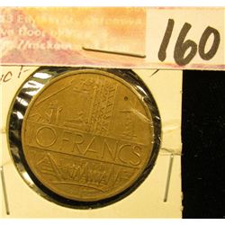 1970 France 10 Francs.