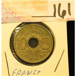 1918 France 10 Centimes.