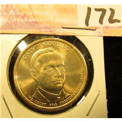 2014 D Gem Uncirculated Calvin Coolidge Presidential Dollar