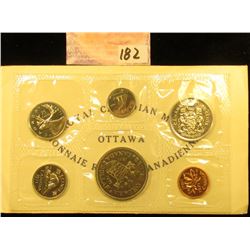 1871-1971 British Columbia, Canada six-piece Mint Set with Commemorative Dollar in original envelope