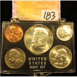 1964 P U.S.Year Set in a Snap tight holder. Brilliant Uncirculated.