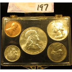 1961 D U.S.Year Set in a Snap tight holder. Brilliant Uncirculated.