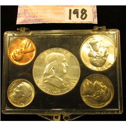 1962 P U.S.Year Set in a Snap tight holder. Brilliant Uncirculated.