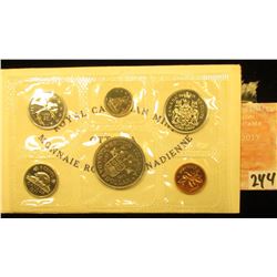 1871-1971 British Columbia, Canada six-piece Mint Set with Commemorative Dollar in original envelope