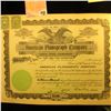 Image 1 : 1905 Stock Certificate for 10 Shares of "…American Planograph Company Capital Stock", upper central 
