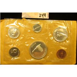 1867-1967 Canada "Confederation" Uncirculated Coin Mint Set in original cellophane and envelope as i