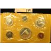 Image 1 : 1867-1967 Canada "Confederation" Uncirculated Coin Mint Set in original cellophane and envelope as i