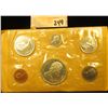 Image 2 : 1867-1967 Canada "Confederation" Uncirculated Coin Mint Set in original cellophane and envelope as i