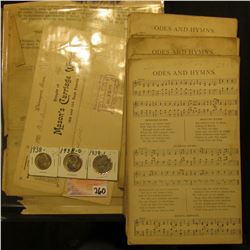 Copy of a letter written by Benjamin Franklin on marriage, very interesting; 1902 "Davenport, Iowa B