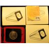 Image 2 : (3) 1870-1970 Manitoba, Canada Cased Commemorative Dollars in original holders.