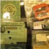 Image 3 : (5) Buckles including one of Mother-of-pearl; several Ohio Sales Tax Stamps; Series of 1875 Twenty-F