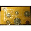 Image 1 : 1965 Canada six-piece Mint Set with .800 Fine Silver Voyageur Dollar in original envelope as issue.