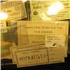 Image 3 : (3) Tickets with stubs "Prof. Roche Hypnotist Admit One", 'Doc' says he appeared in Tipton, Iowa in 