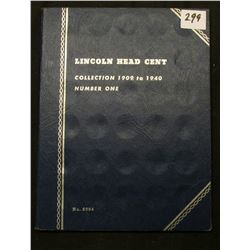 1919-40 Partial Set of Lincoln Cents in a Whitman folder. Includes 1919 P, D, S, 20 P,D, S, 32D, 33D