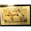 Image 2 : 1990 Iowa Migratory Waterfowl Stamp, #IA19, not signed, XF, NH, perfs on four sides.