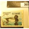 Image 1 : 1981 Missouri Migratory Waterfowl Stamp, MO3, unsigned, VF-EF, NH. Lesser Scaup.