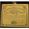 Image 1 : Jan. 3rd, 1882 9 3/4" x 11 1/2" "Merchants Exchange of St. Louis Certificate of Membership", with vi