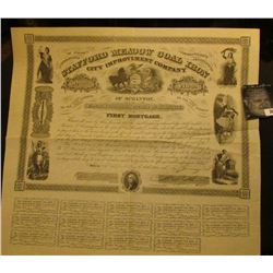 14" x 15 1/2" First Mortgage Certificate "United States of America Commonwealth of Pennsylvania Staf