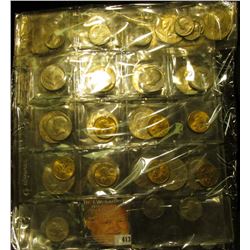 (5) 1971 D, 72 D, 74 D, & (14) BU 1976 D T.2 Eisenhower Dollars; (7) 1979 D Susan B. Anthony Dollars