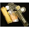 Image 1 : 1964 & 1965  Gem BU Solid Date Rolls of "Beaver" Canadian Nickels. (80 pcs.)