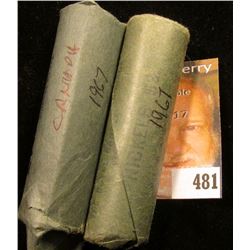 Pair of 1867-1967 Gem BU Rolls of Canada Confederation "Hare" Nickels. (80 pcs.)