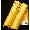 Image 1 : Pair of 1964 Gem BU Solid Date Rolls of "Beaver" Canadian Nickels. (80 pcs.)