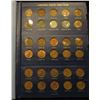 Image 2 : 1941-61 Partial Lincoln Cent Set in a Deluxe Whitman Album. Includes some BU.