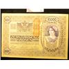 Image 1 : November 2nd, 1918 Austria Ten Thousand Kronen Banknote, near Crisp Unc. 'Doc' Valued this note at $